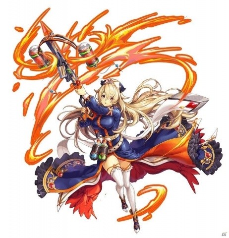 「神姫PROJECT A」ディアンケヒトとブエル、フローラが火属性になって新登場！DWUコラボも開催中の画像2