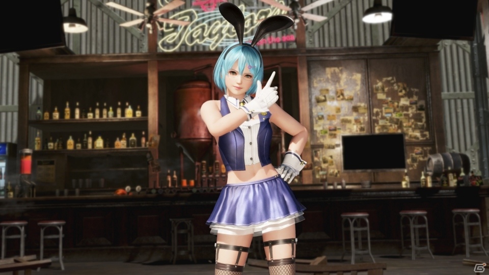 「DEAD OR ALIVE 6」前作で人気だったバニーガール風コスチュームが登場する復刻「うさぴょんコスチューム」が配信！の画像14