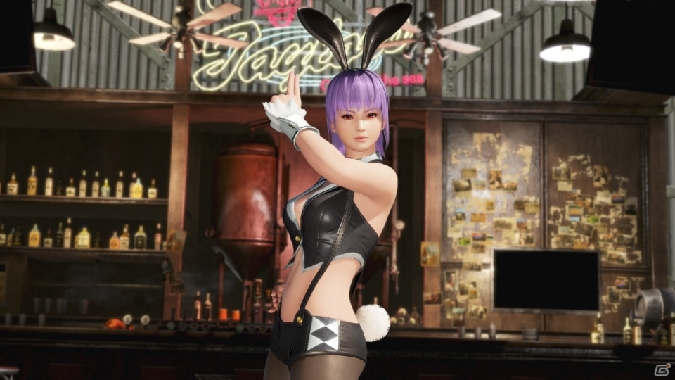 「DEAD OR ALIVE 6」前作で人気だったバニーガール風コスチュームが登場する復刻「うさぴょんコスチューム」が配信！の画像2