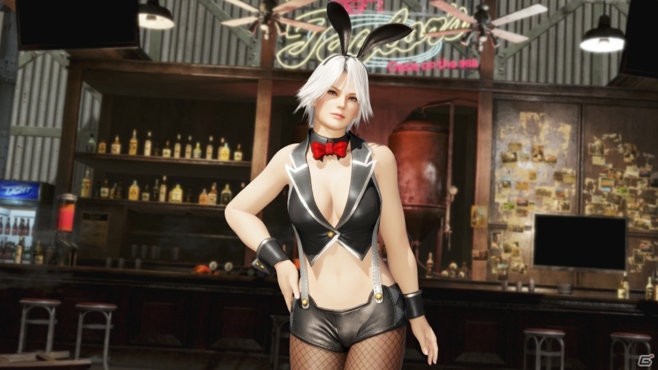 「DEAD OR ALIVE 6」前作で人気だったバニーガール風コスチュームが登場する復刻「うさぴょんコスチューム」が配信！の画像3