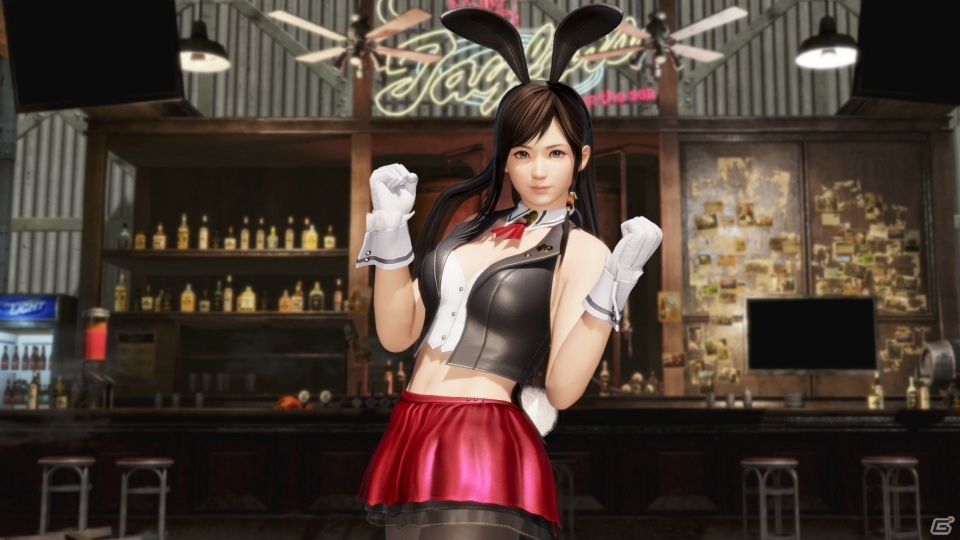 「DEAD OR ALIVE 6」前作で人気だったバニーガール風コスチュームが登場する復刻「うさぴょんコスチューム」が配信！の画像8