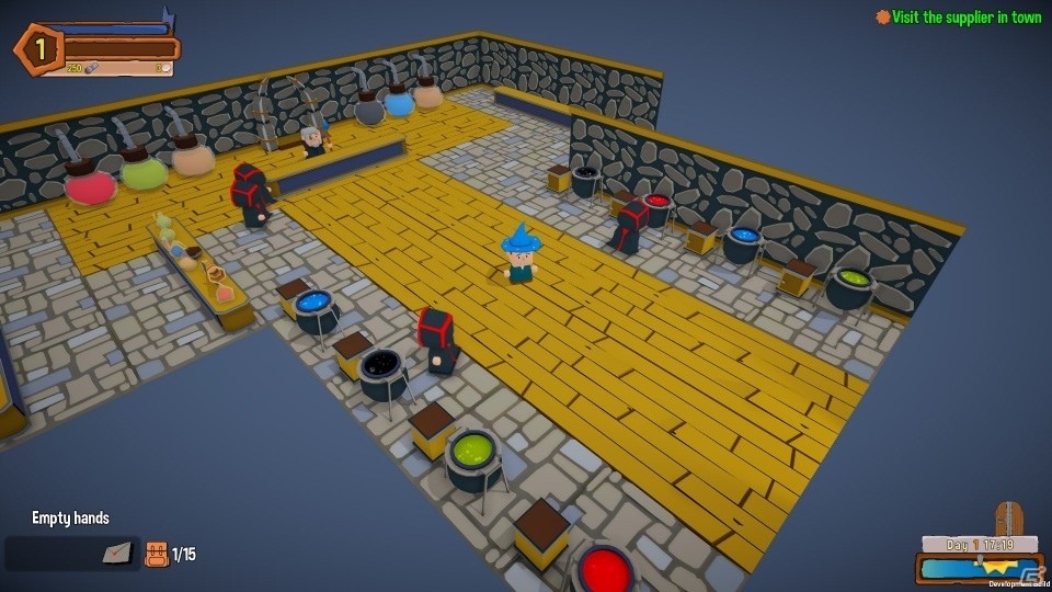 PC「Craftlands Workshoppe」が2020年に発売！雲に囲まれた世界が舞台のファンタジー経営ゲームの画像2