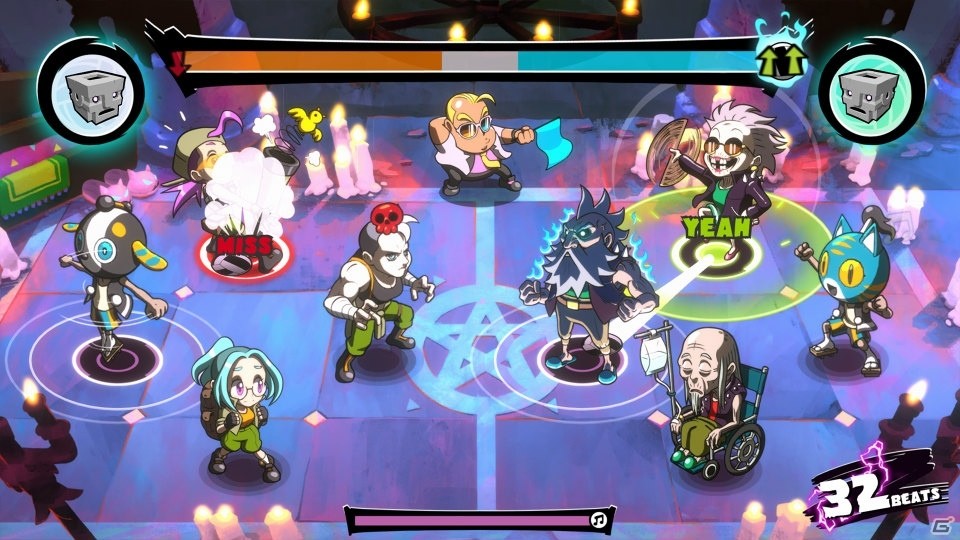 リズムゲームとドッジボールが合体！「スーパードッジボールビーツ」PS4/Switch版が11月7日に配信決定の画像6