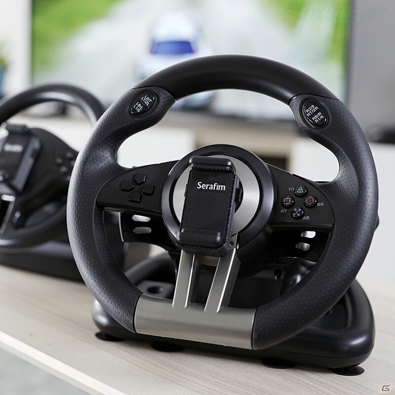 ゲーム機・スマホ・PC対応のハンドルコントローラー「Serafim R1」「Serafim R1＋」が発売！の画像1