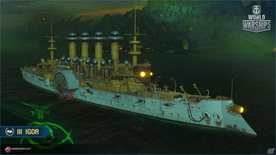 「World of Warships」ハロウィーンイベントが開催！技術ツリーに新国家イタリアも登場の画像3