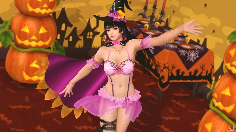 「DEAD OR ALIVE XVV」ハロウィン＆第8回生放送記念キャンペーンが開催！魔女風のSSR水着「チャーム・ウィッチ」も登場の画像13