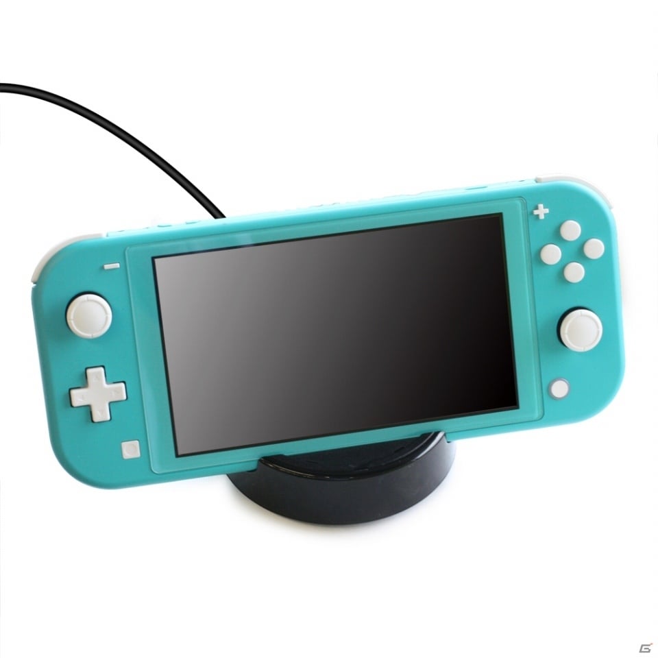 Switch Lite用2ポートUSB充電スタンドが12月上旬に発売！充電しながらコントローラーを接続可能の画像2