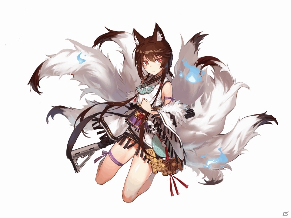 「ドールズフロントライン」ウェルロッドMKIIや79式、P7など5人のハロウィンスキンを紹介！の画像4