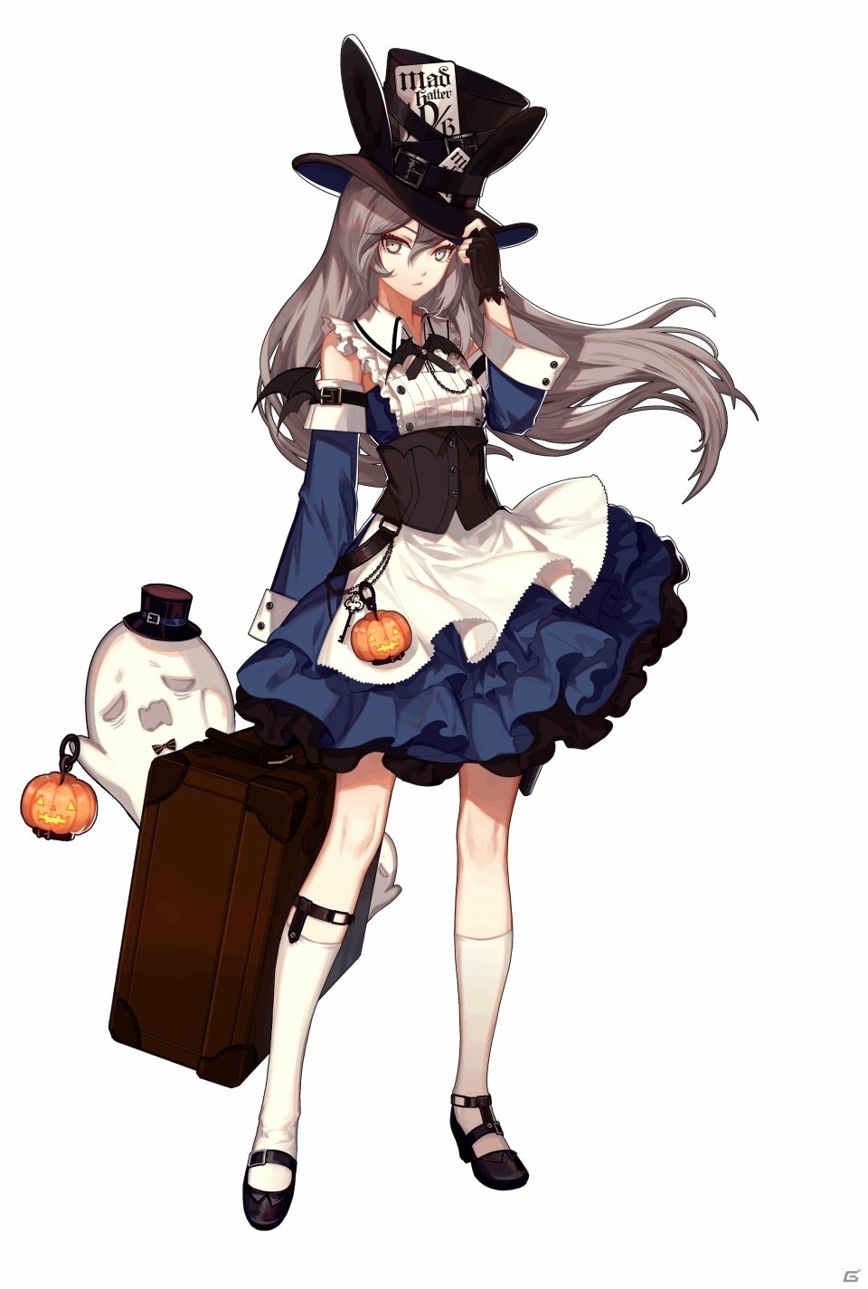 「ドールズフロントライン」ウェルロッドMKIIや79式、P7など5人のハロウィンスキンを紹介！の画像6