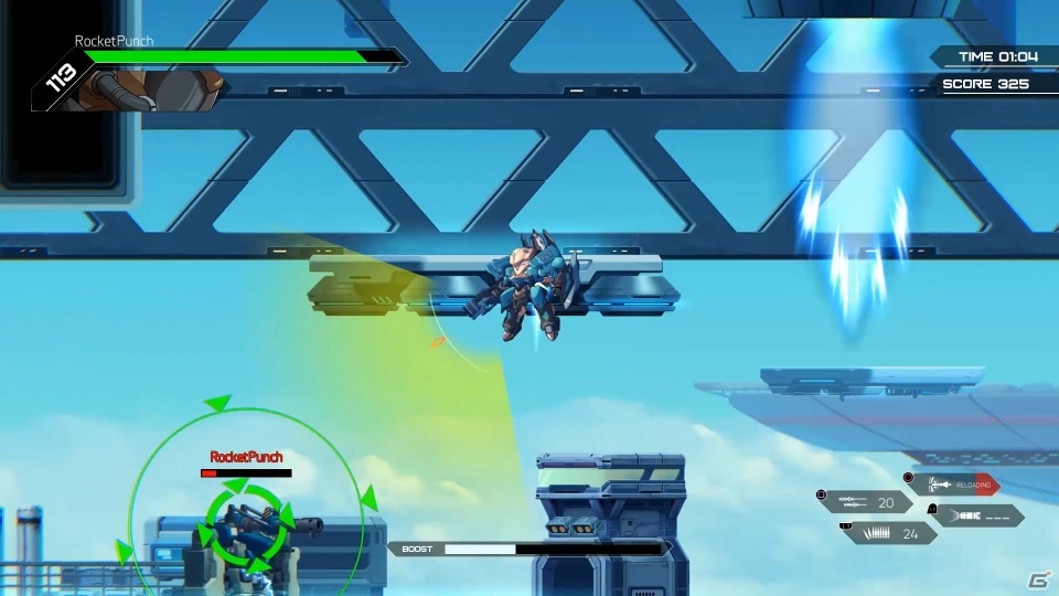 「HARDCORE MECHA」多数のミサイルを搭載した新メカ「ハルバード：FCS」が配信！の画像2