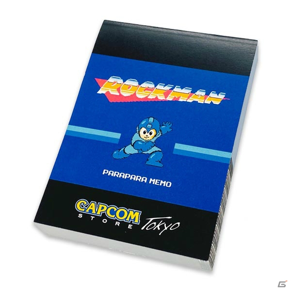 「CAPCOM STORE TOKYO」グッズラインナップ第3弾が公開！「ロックマン」パラパラ漫画つきメモ帳や成歩堂法律事務所のボールペンが登場の画像1