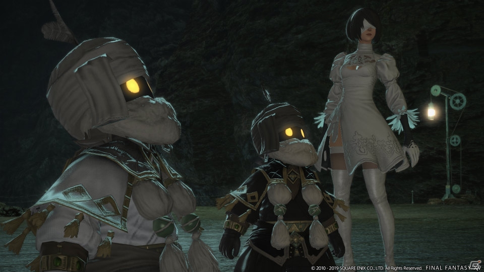 「FFXIV」と「NieR」シリーズのコラボがついに始動！パッチ5.1「白き誓約、黒き密約」は10月29日公開の画像6
