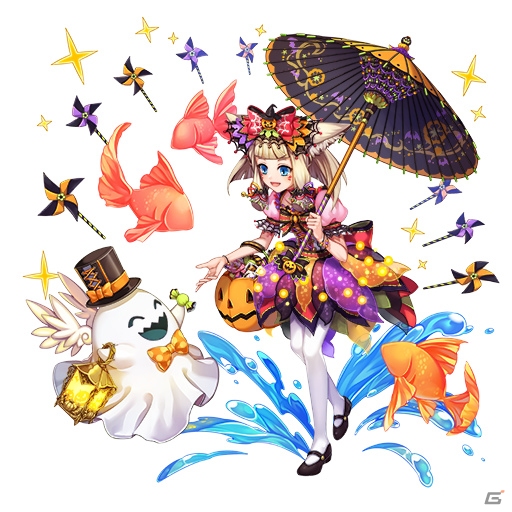 「逆転オセロニア」イベント「ハロウィンフェスタ'19」が開催！魔女コスチュームのおこんが登場の画像2