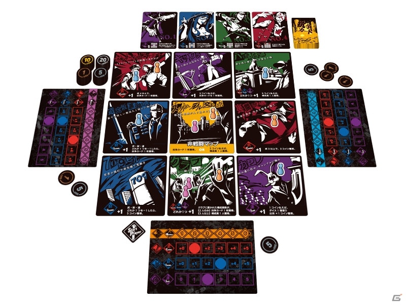 ディライトワークス、オリジナルボードゲーム「シブヤ ストラグル」をゲームマーケット 2019 秋で先行発売！の画像2