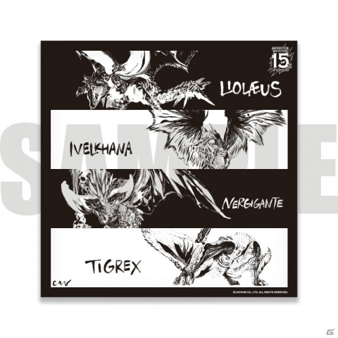「モンスターハンター15周年展」追加物販情報が公開！スイミーデザインラボとのコラボ商品や15周年展限定/先行販売グッズが登場の画像2