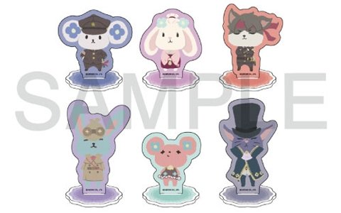 「大逆転裁判」ふわぽにシリーズ第3弾が10月26日に発売！動物モチーフのグッズなど11種がラインナップ