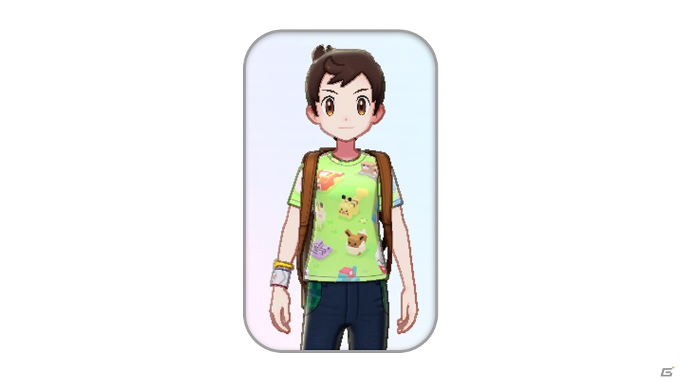 「ポケットモンスター ソード・シールド」にて着せ替えアイテム「Tシャツ カクコロ」のプレゼントが決定！の画像2