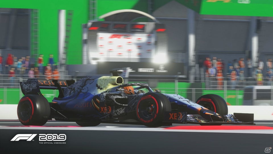 「F1 2019」ハロウィンイメージの車両リバリーやスーツを追加するDLCが登場！の画像1