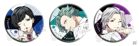 「CharadeManiacs」キャラクターソング＆ドラマCD Vol.1の試聴動画と限定盤特典缶バッジのデザインが公開！の画像1