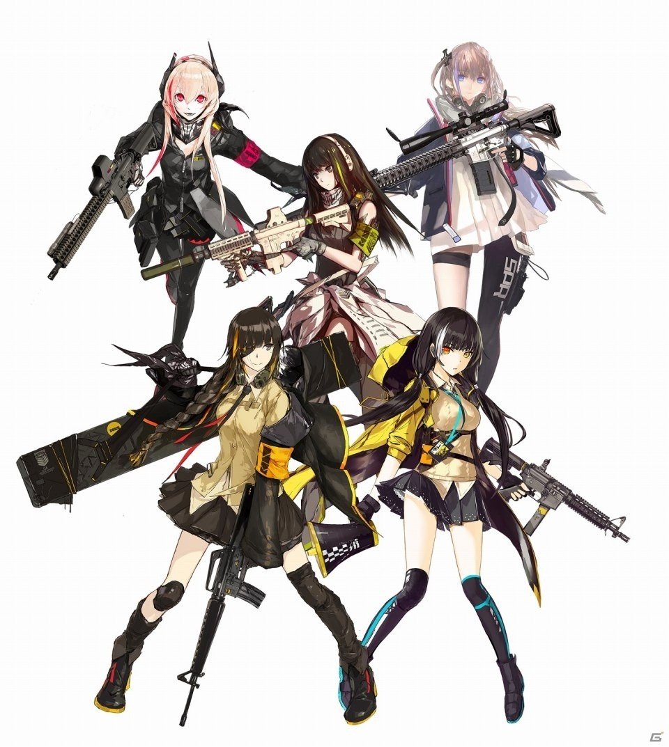「ドールズフロントライン」戦術人形10人のボイスや指揮官クローゼットなどが実装!11月8日のアップデート情報が公開