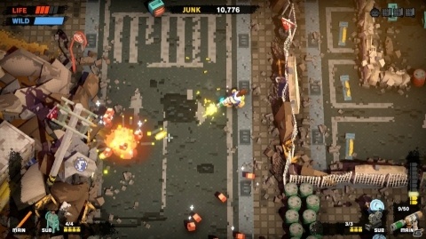 「サル」VS「家電」の“世紀末サルカニ合戦”！アクションシューティング「モンキーバレルズ」が11月7日に発売の画像2