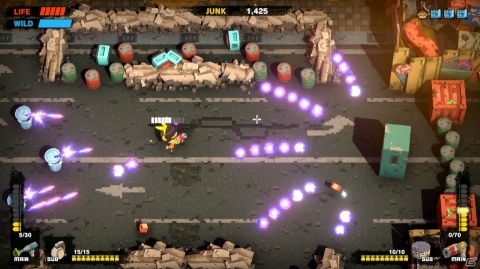 「サル」VS「家電」の“世紀末サルカニ合戦”！アクションシューティング「モンキーバレルズ」が11月7日に発売の画像3