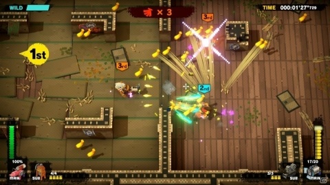 「サル」VS「家電」の“世紀末サルカニ合戦”！アクションシューティング「モンキーバレルズ」が11月7日に発売の画像7