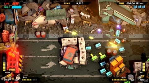 「サル」VS「家電」の“世紀末サルカニ合戦”！アクションシューティング「モンキーバレルズ」が11月7日に発売の画像9