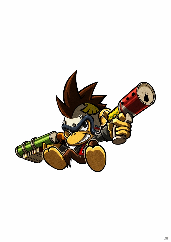 「サル」VS「家電」の“世紀末サルカニ合戦”！アクションシューティング「モンキーバレルズ」が11月7日に発売の画像12