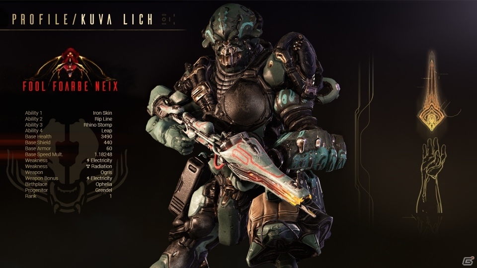 PC版「Warframe」にて「古き血統」アップデートが実装！42番目のWarframe「Grendel」で敵を食い尽くせの画像4