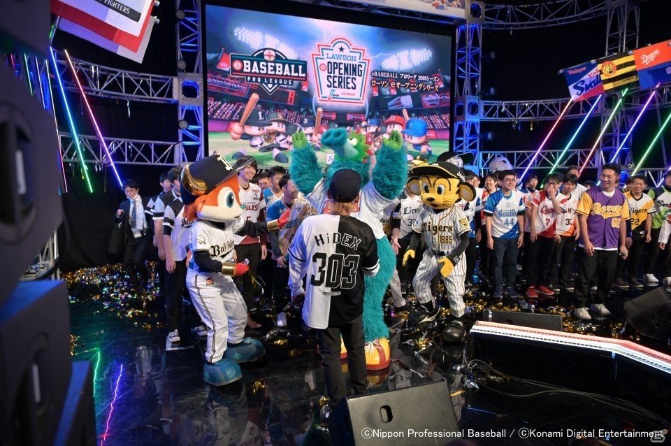 「eBASEBALL プロリーグ」2019シーズン ローソン eオープニングシリーズが開幕―オープニングセレモニーの様子が公開の画像4