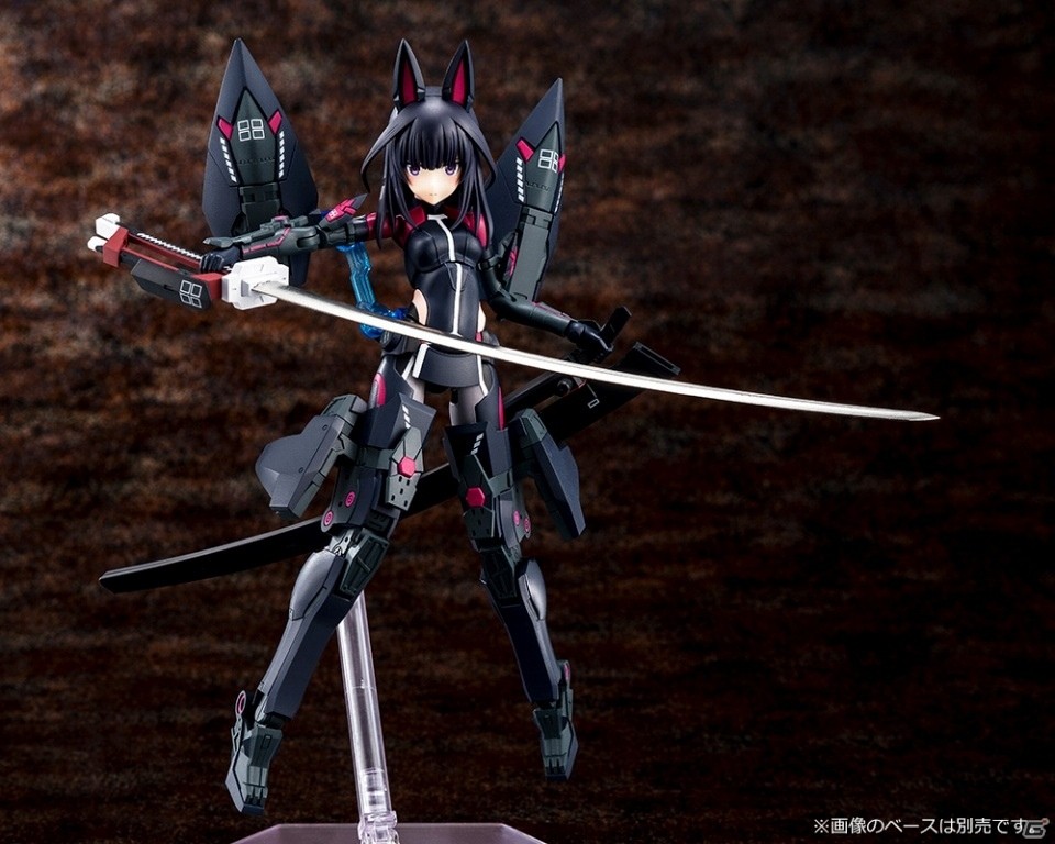 「アリス・ギア・アイギス」吾妻楓【皆伝】がメガミデバイス仕様でプラモデル化！2020年4月発売予定の画像1