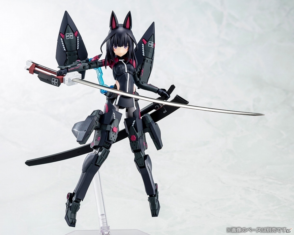 「アリス・ギア・アイギス」吾妻楓【皆伝】がメガミデバイス仕様でプラモデル化！2020年4月発売予定の画像14