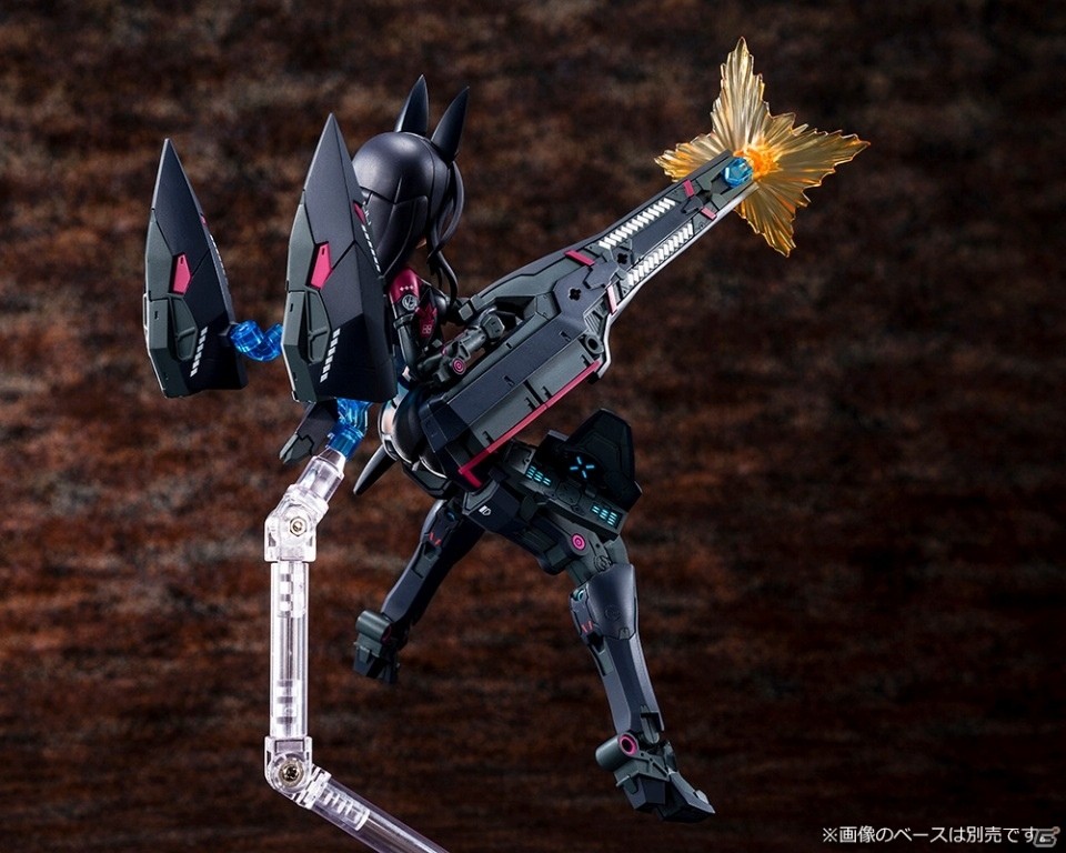「アリス・ギア・アイギス」吾妻楓【皆伝】がメガミデバイス仕様でプラモデル化！2020年4月発売予定の画像7