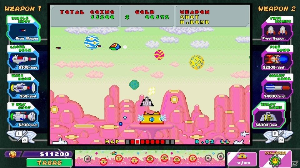 近日配信のSwitch「SEGA AGES ファンタジーゾーン」は3DS版をより遊びやすく改良！の画像8