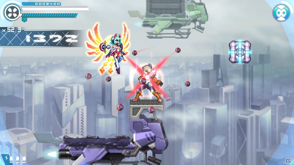 「白き鋼鉄のX THE OUT OF GUNVOLT」対応言語の追加などを含むパッチ Ver.1.3がリリース！の画像2
