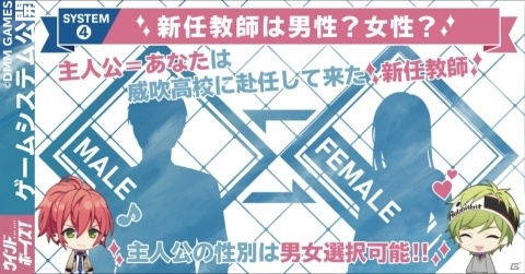 「ウインドボーイズ！」主人公は男女選択可能！育成やルーム機能などシステム情報が公開の画像4