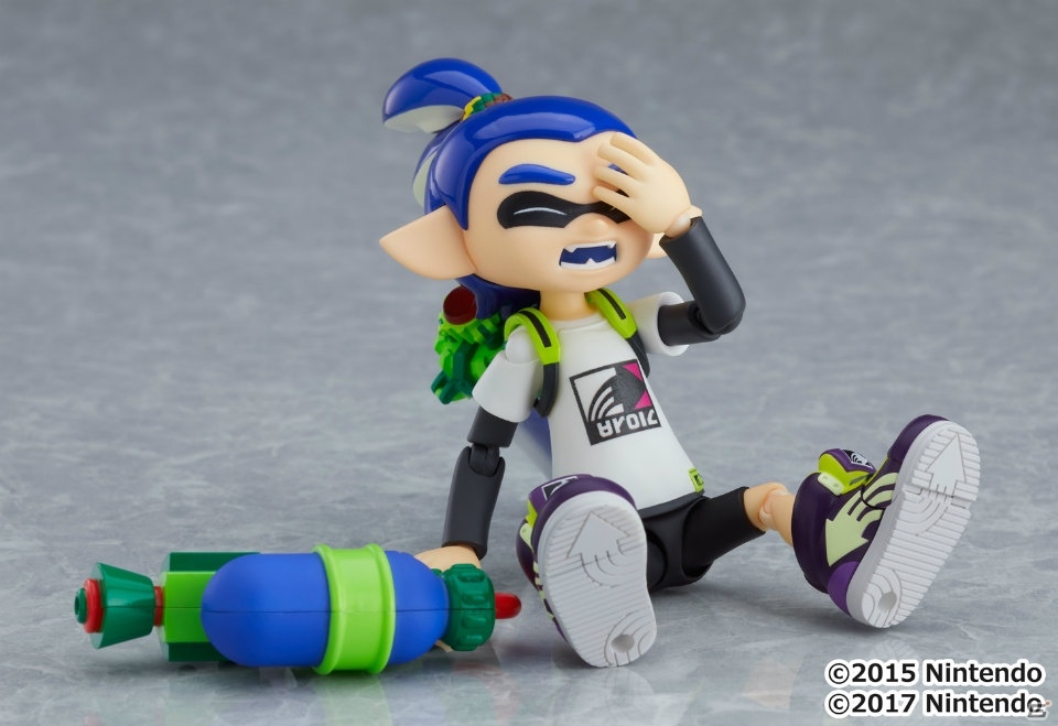 「Splatoon」と「Splatoon2」のボーイが2体セットになってfigmaで登場！本日より予約受付が開始の画像2