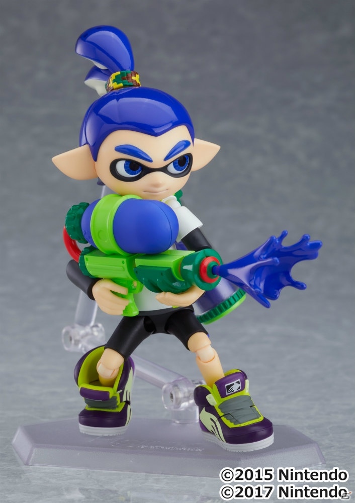 「Splatoon」と「Splatoon2」のボーイが2体セットになってfigmaで登場！本日より予約受付が開始の画像5