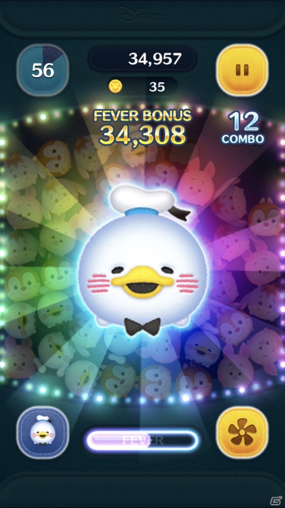 「LINE：ディズニー ツムツム」でカナヘイ氏画デザインの「ほっこりミッキー」と「ゆるっとドナルド」が新ツムとして期間限定で登場の画像6