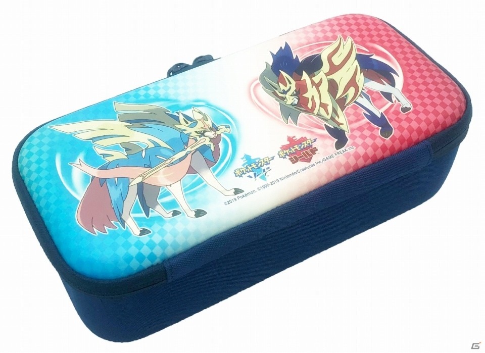 ガラル地方のポケモンたちが描かれたSwitch用ポーチ＆カードケースが11月15日に発売！の画像1