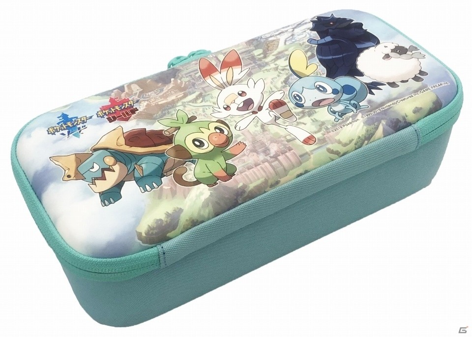 ガラル地方のポケモンたちが描かれたSwitch用ポーチ＆カードケースが11月15日に発売！の画像2