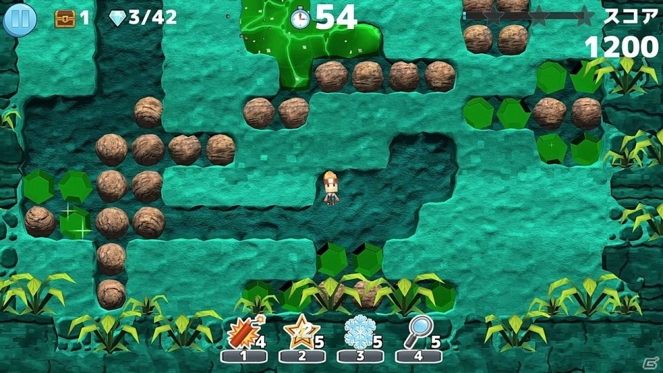 Switch「バルダーダッシュ：Boulder Dash - 30th Anniversary」本日配信！危険とお宝がいっぱいの洞窟を探検しようの画像3