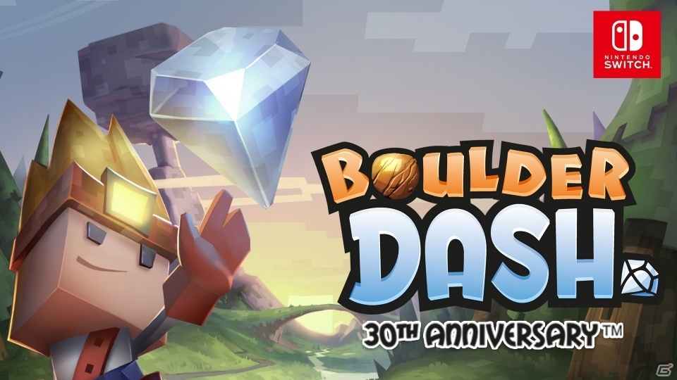 Switch「バルダーダッシュ：Boulder Dash - 30th Anniversary」本日配信！危険とお宝がいっぱいの洞窟を探検しようの画像7