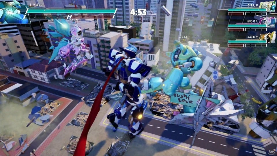 Switch「オーバーライド 巨大メカ大乱闘 スーパーチャージエディション」で遊べる対戦モードの紹介動画が公開！の画像3