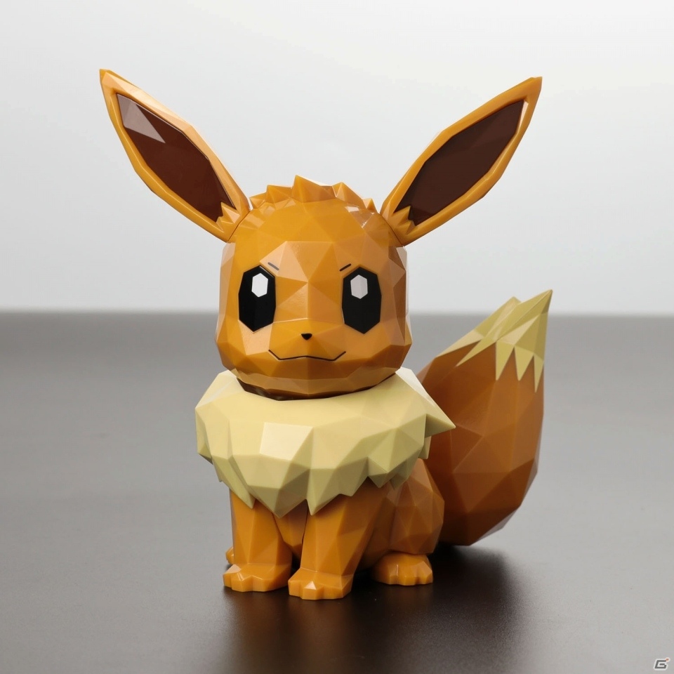 「POLYGO ポケットモンスター」イーブイと6種のポケモンたちのポリゴン風フィギュアが本日発売！の画像4