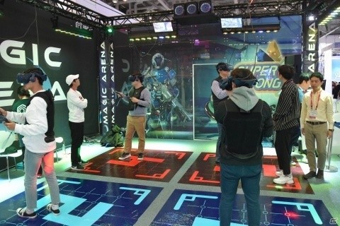 VR e-Sportsに力を入れるDragonFlyはVRゲームシステム「MAGIC ARENA」を出展【G-STAR2019】の画像3