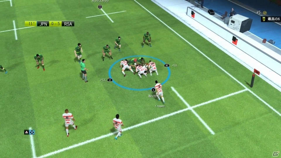 PS4「RUGBY20」パッケージ版が2020年2月6日に発売決定！日本代表を含む全76チームを収録の画像4