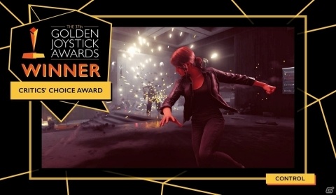 「CONTROL」がGOLDEN JOYSTICK AWARDS 2019で批評家賞「Critics' Choice Award」を受賞!の画像1