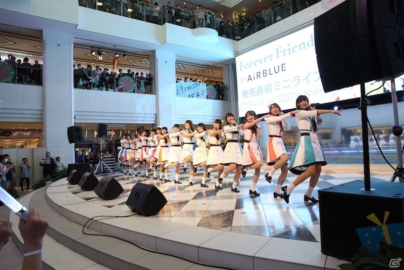 「CUE!」AiRBLUEによる1stシングル「Forever Friends」発売直前イベントの公式レポートが到着！の画像14